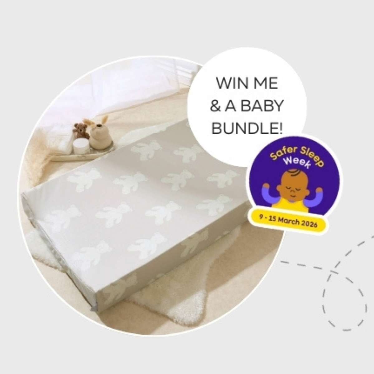 We're Part of the Lullaby Trust's Safer Sleep Week Giveaway 2026