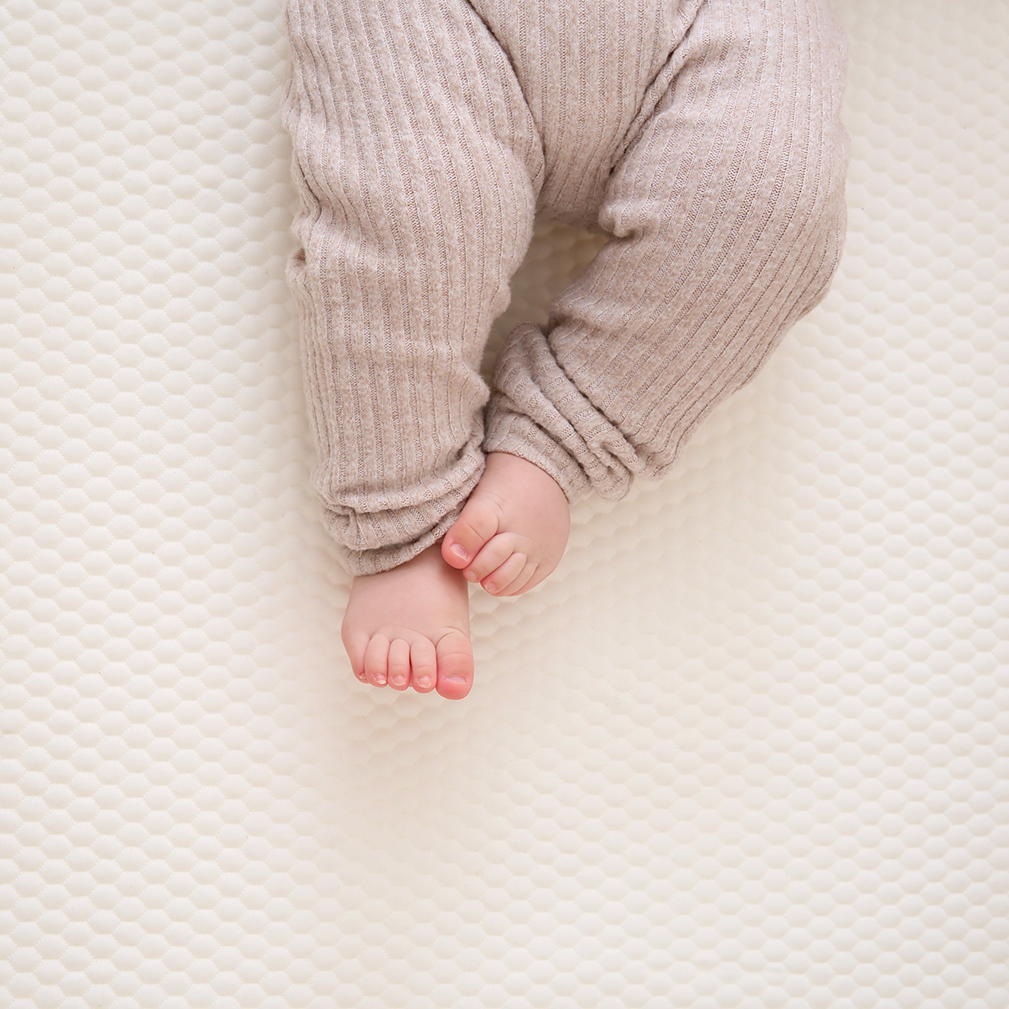 Tiny Dreamer Natural™ - Coconut Coir & 100% Wool Cot Mattress To Fit SnüzKot (117 x 68cm) - The Tiny Bed Company™