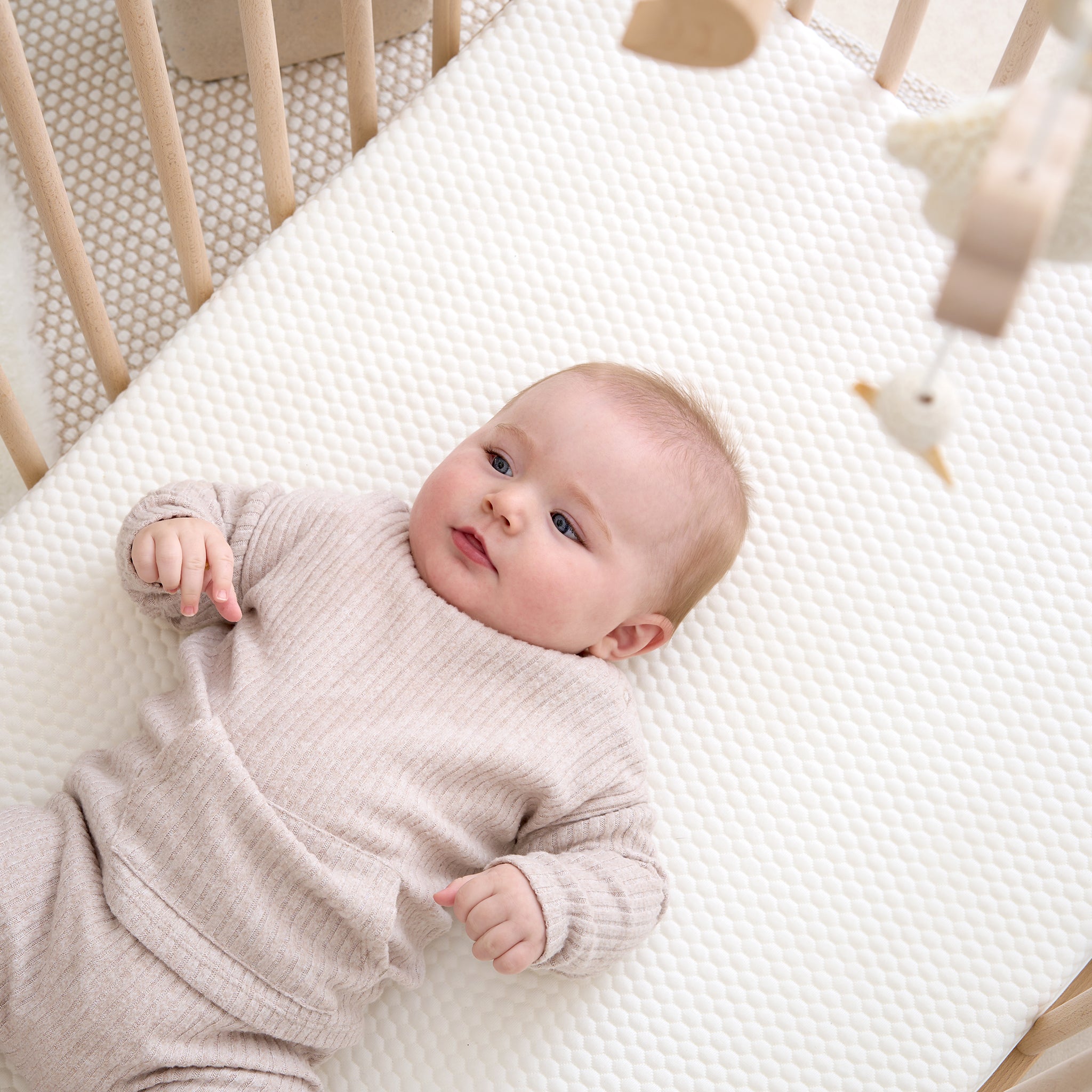 Tiny Dreamer™ - Premium Foam Cot Mattress To Fit SnüzKot (117 x 68cm) - The Tiny Bed Company™