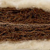 Tiny Dreamer Natural™ - Organic Coconut Coir & 100% Wool Crib Mattress (To Fit SnüzPod  3) 80 x 44cm - The Tiny Bed Company™