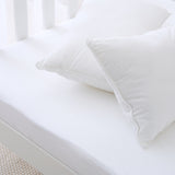Premium Quality Certified Organic Cotton Single Bed Fitted Sheet -190 x 90cm
