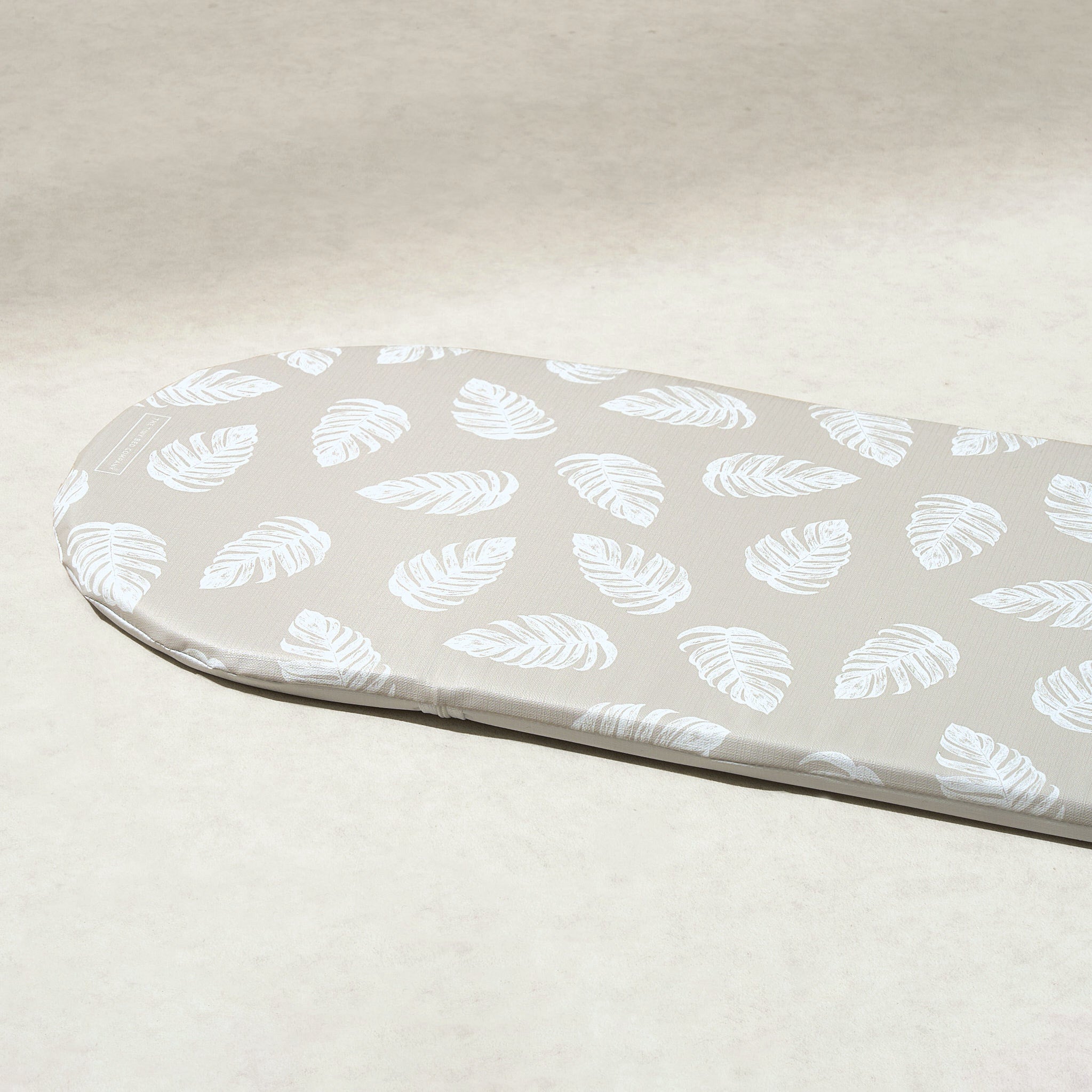 Basket Changing Mat - Palm Bay (Greige) - The Tiny Bed Company™