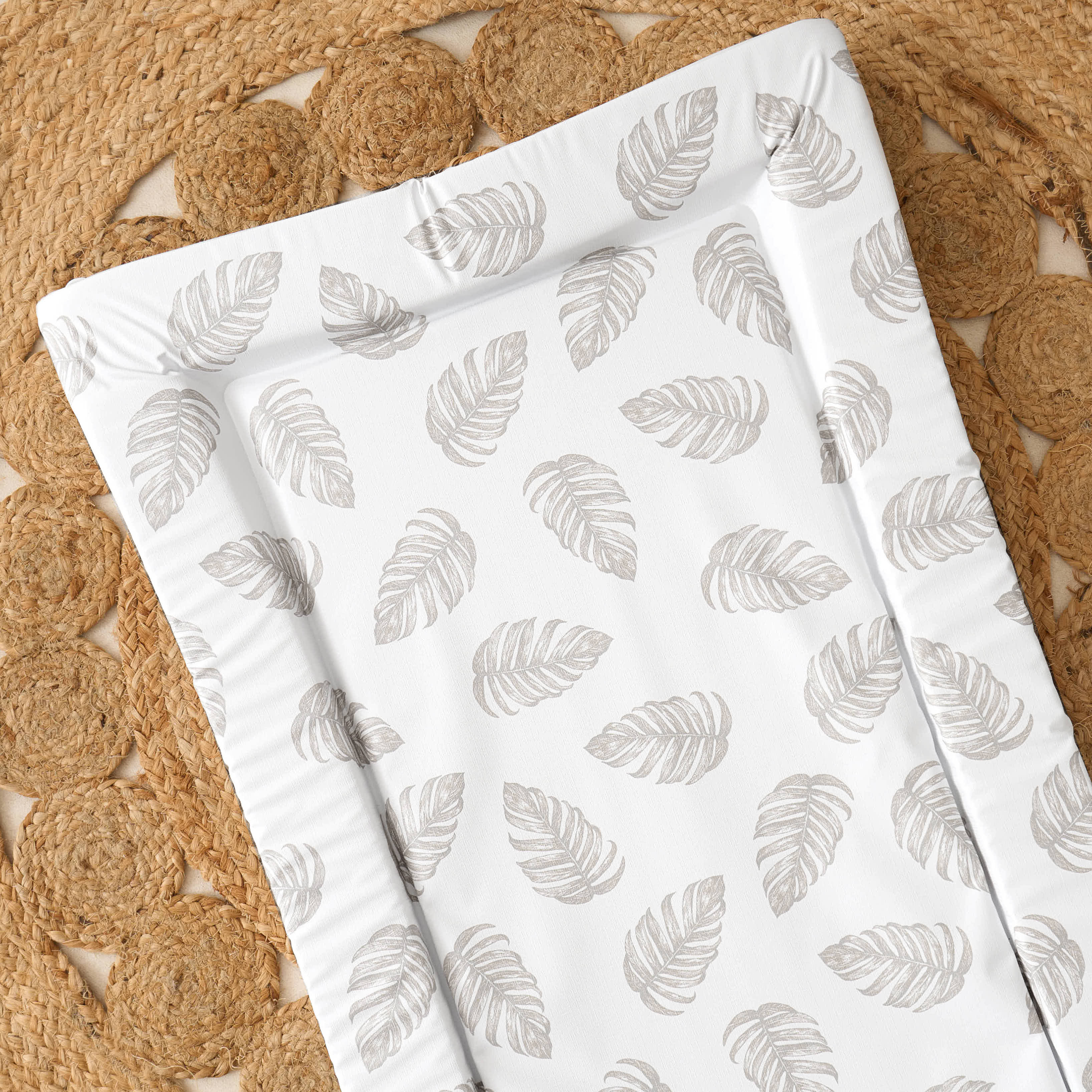 Baby Changing Mat Palm Bay - Natural Stone - The Tiny Bed Company™