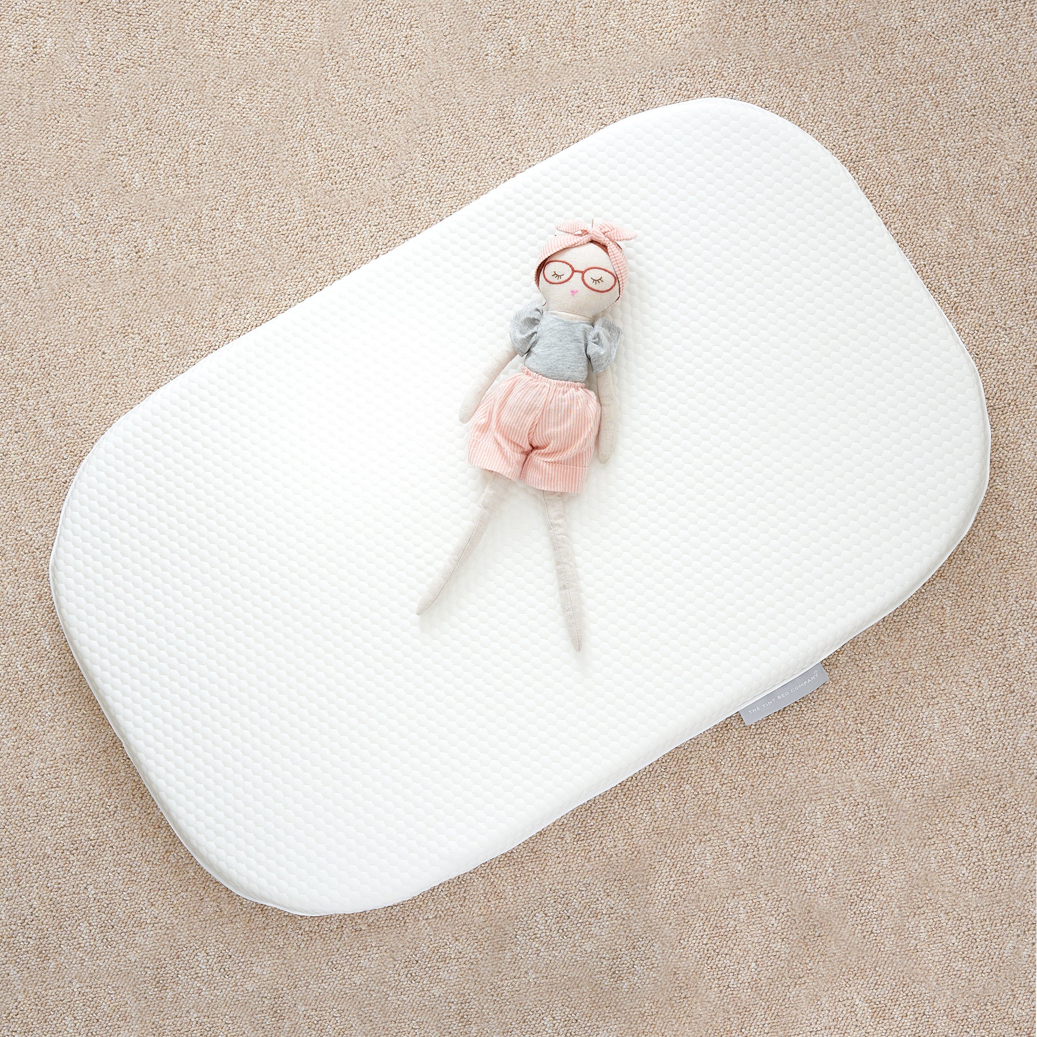 Tiny Dreamer Natural™ - Coconut Coir & 100% Wool Crib Mattress to fit Maxi-Cosi Tori - 81 x 50cm - The Tiny Bed Company™