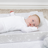 Anti-Roll Changing Mat - Shiloh Skies - The Tiny Bed Company™
