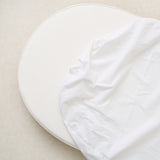 Premium Quality Certified Organic 100% Cotton Fitted Sheet To Fit Stokke Sleepi (122 x 68 cm) - The Tiny Bed Company™