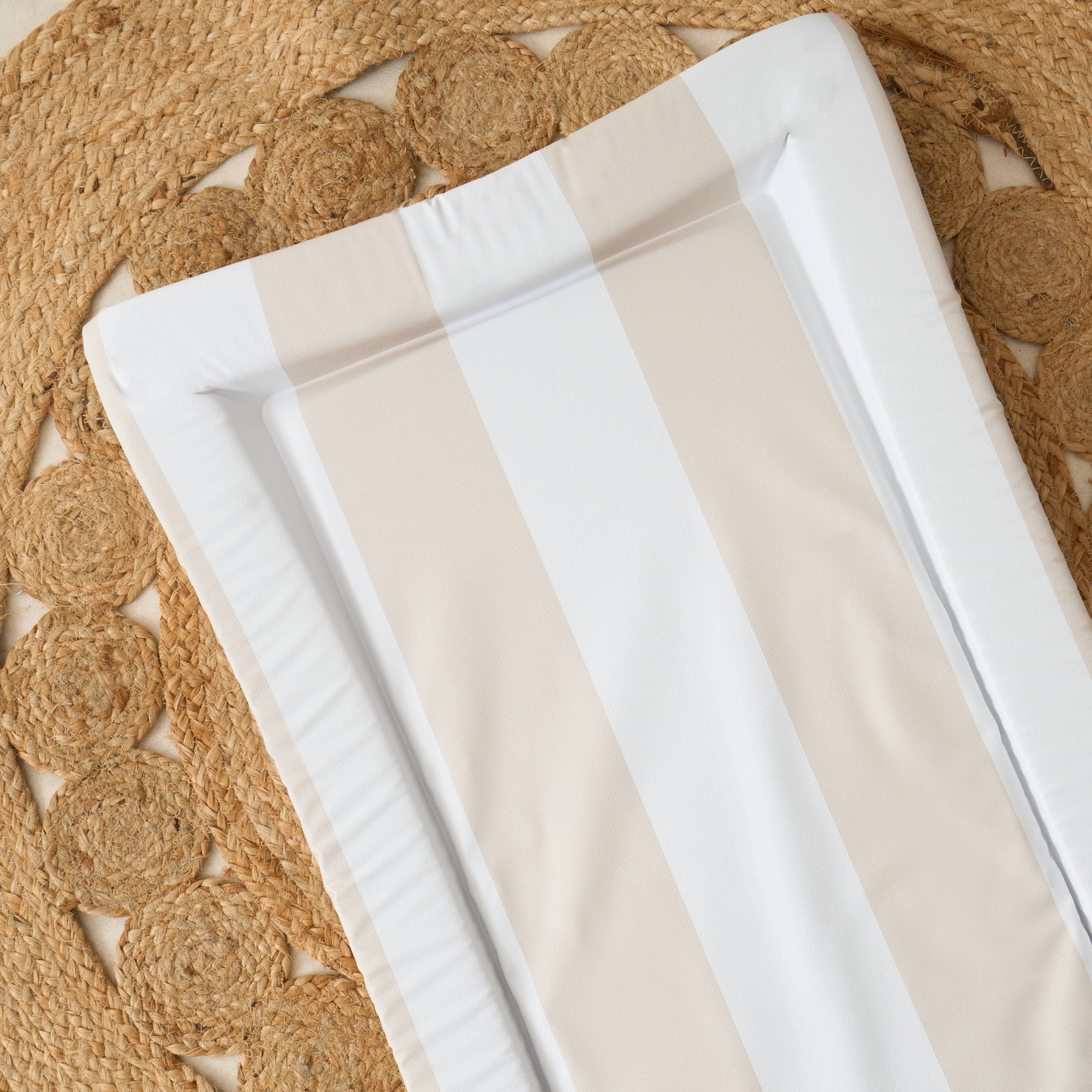 Baby Changing Mat Hamptons - Greige - The Tiny Bed Company™