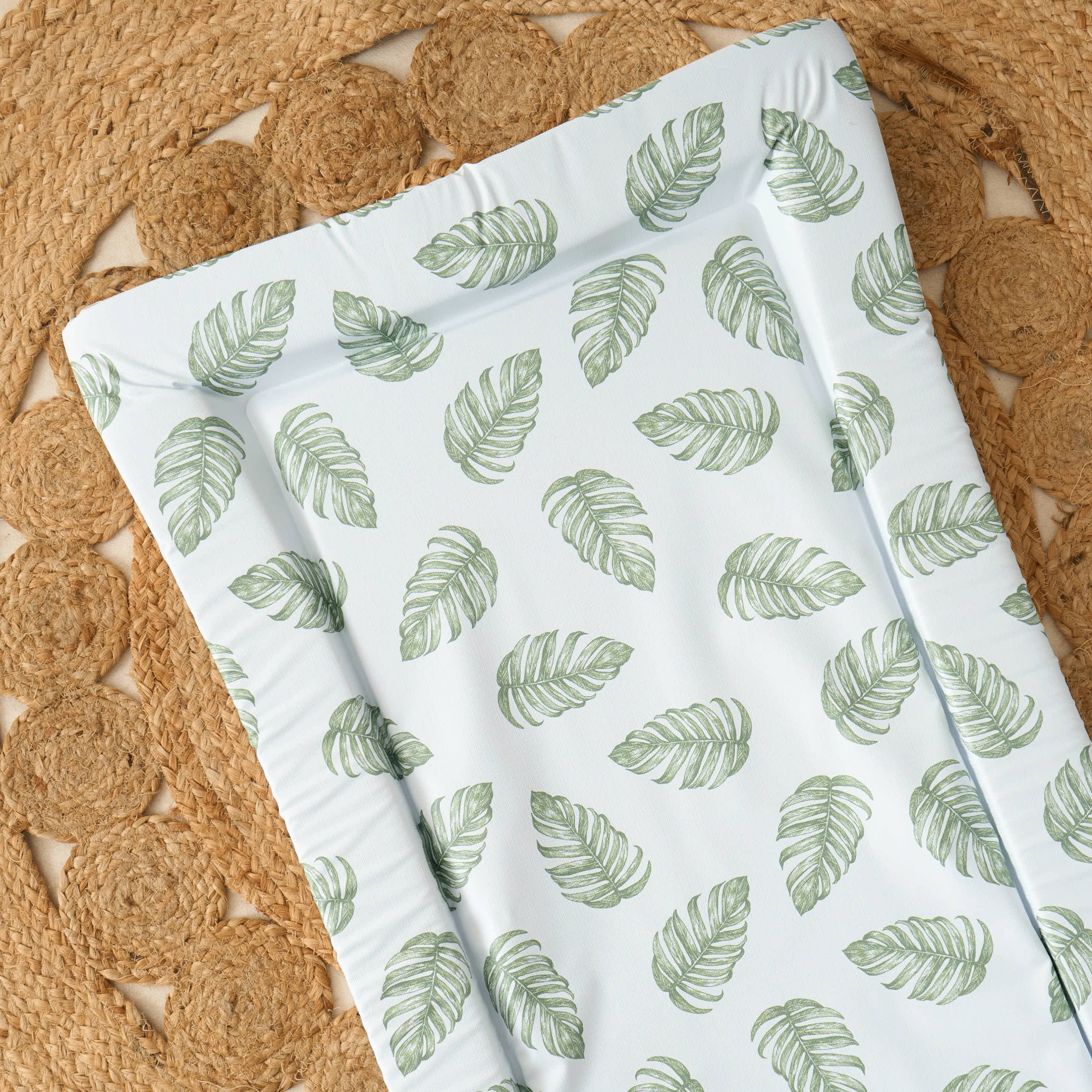 Baby Changing Mat Palm Bay - Lush Green - The Tiny Bed Company™