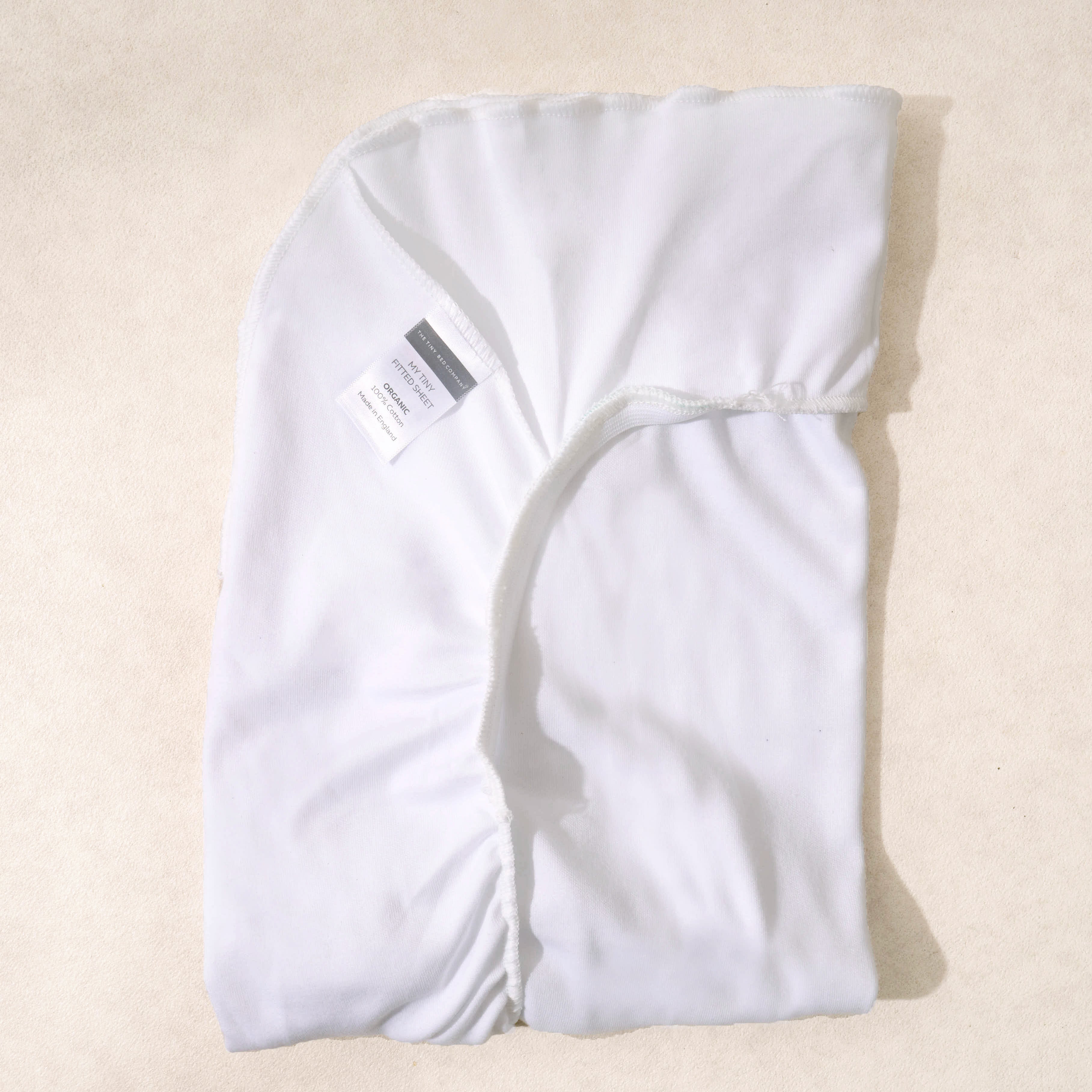 Premium Organic 100% Cotton Fitted Sheet to fit Maxi Cosi Tori – 81 x 50 cm - The Tiny Bed Company™