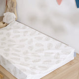 Anti-Roll Changing Mat - Palm Bay (Natural Stone) - The Tiny Bed Company™