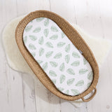 Basket Changing Mat - Palm Bay (Lush Green) - The Tiny Bed Company™