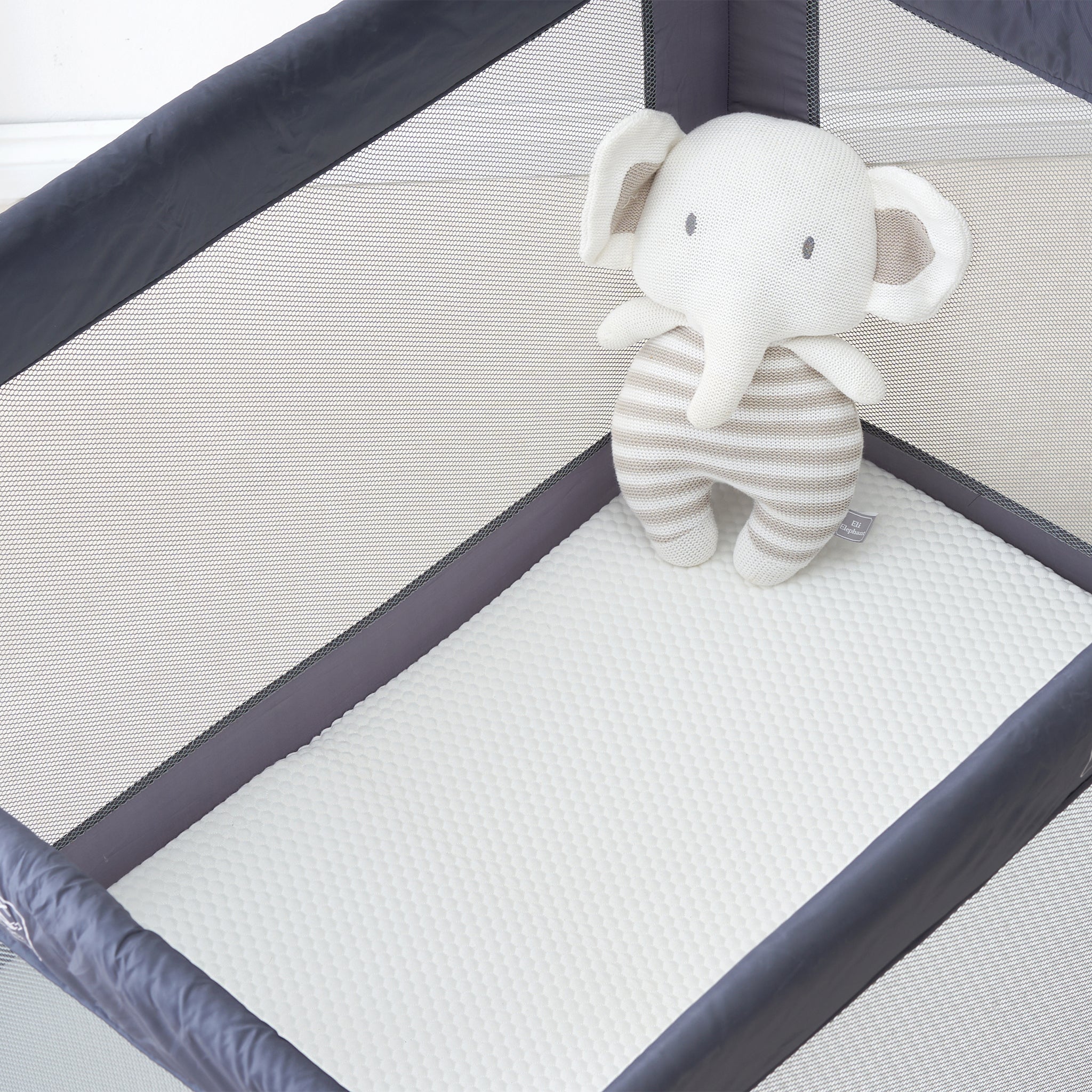 Tiny Dreamer Natural™ - Coconut Coir & 100% Wool Folding Travel Cot Mattress (95 x 65cm) - The Tiny Bed Company™