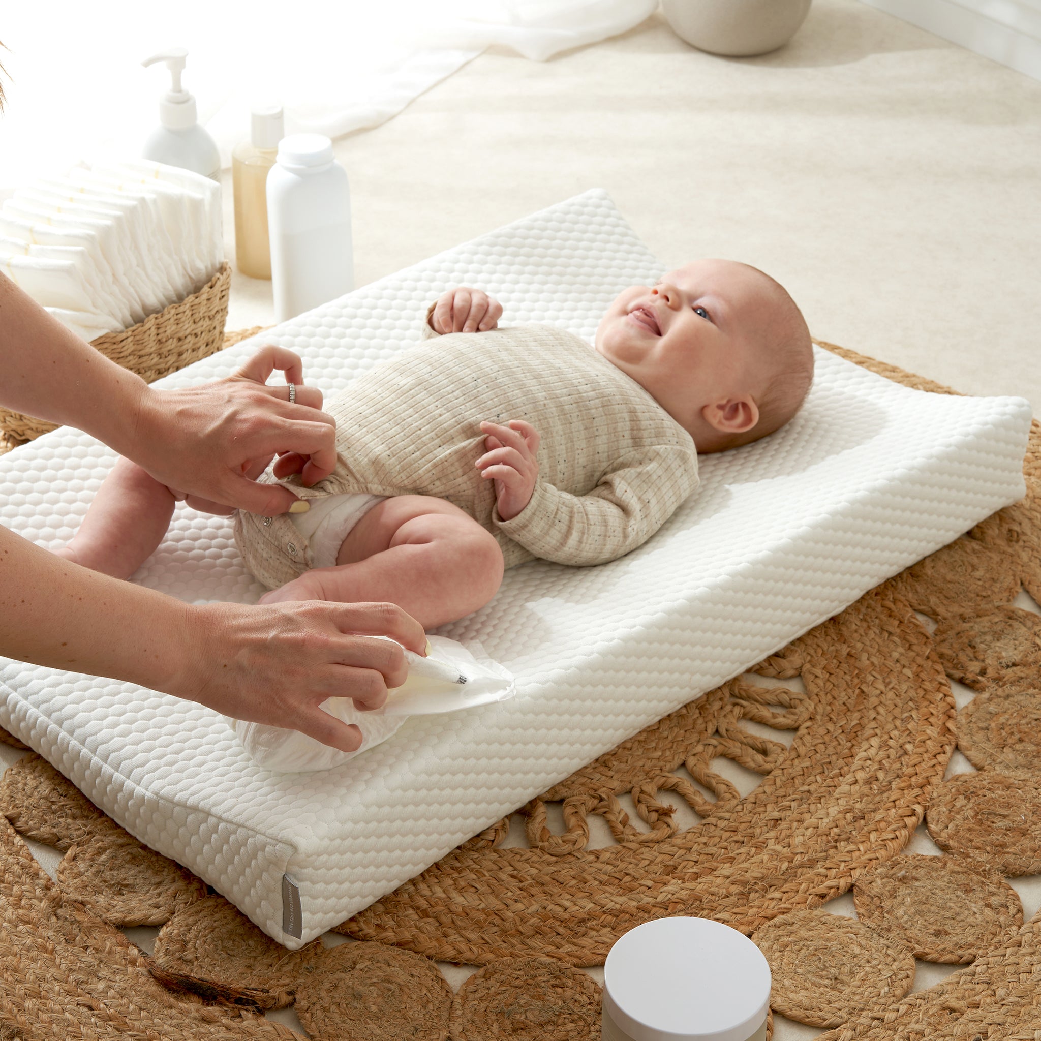 Luxury Anti-Roll Changing Mat (Spare Cover Only) - The Tiny Bed Company™