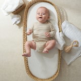Luxury White Fabric Basket Changing Mat - The Tiny Bed Company™