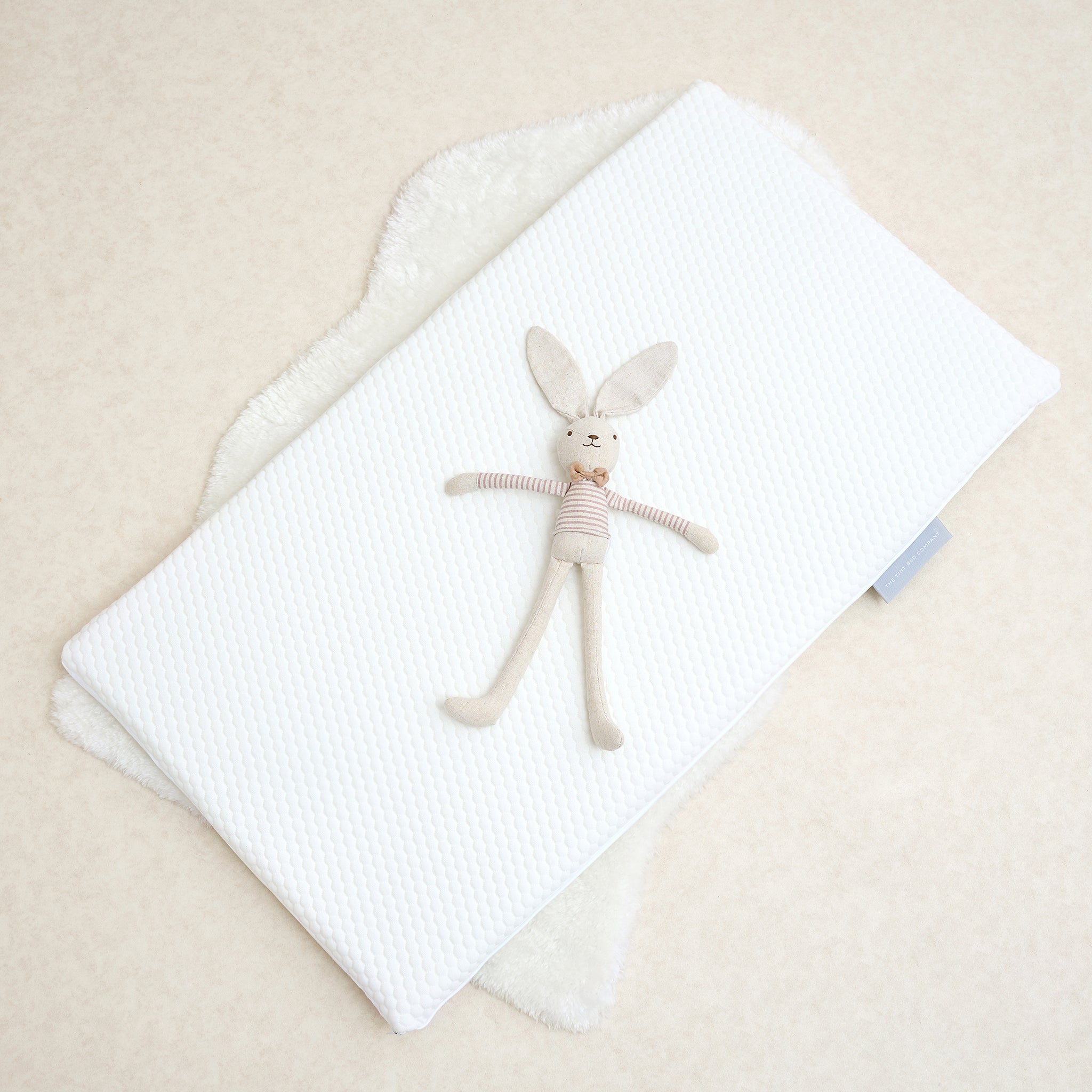 Tiny Dreamer Natural™ - Organic Coconut Coir & 100% Wool Crib Mattress (To Fit SnüzPod  3) 80 x 44cm - The Tiny Bed Company™