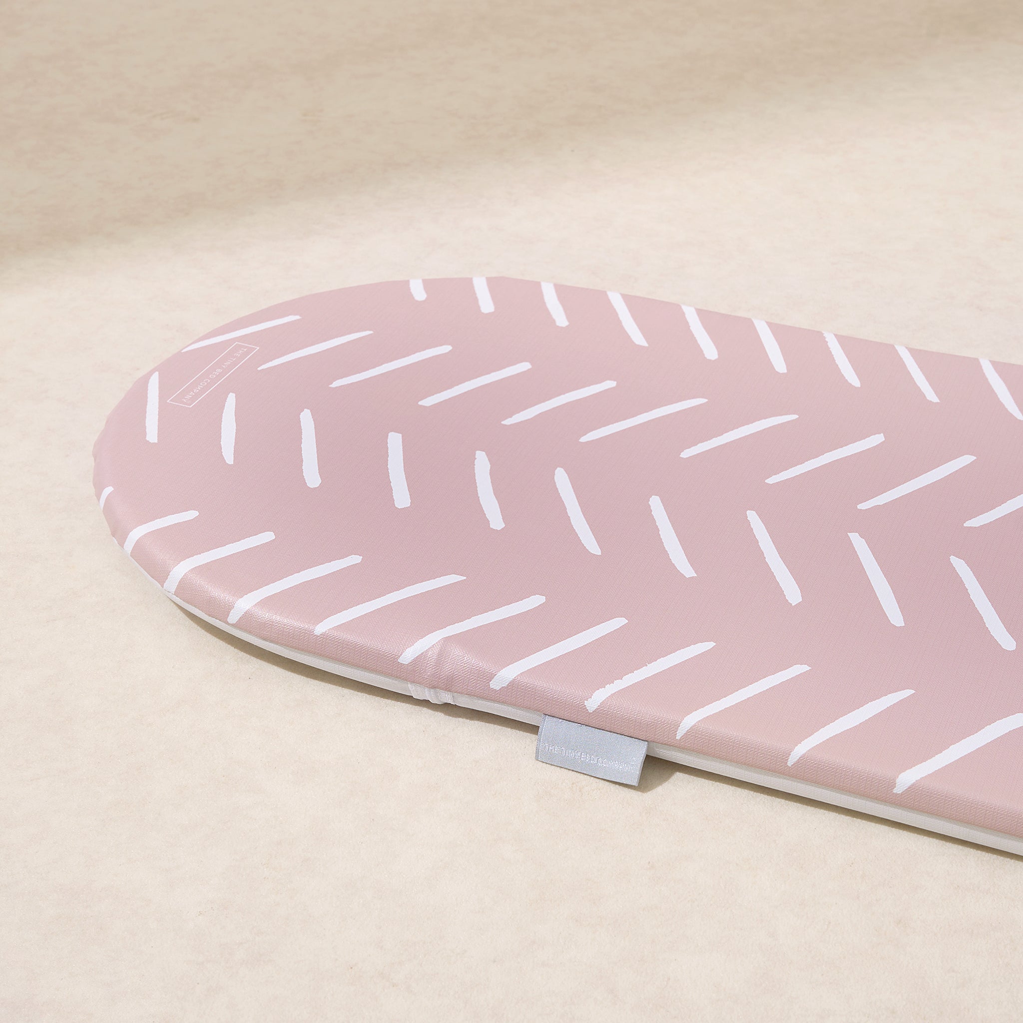 Basket Changing Mat - Castaway (Dusty Pink) - The Tiny Bed Company™
