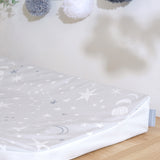 Anti-Roll Changing Mat - Shiloh Skies - The Tiny Bed Company™