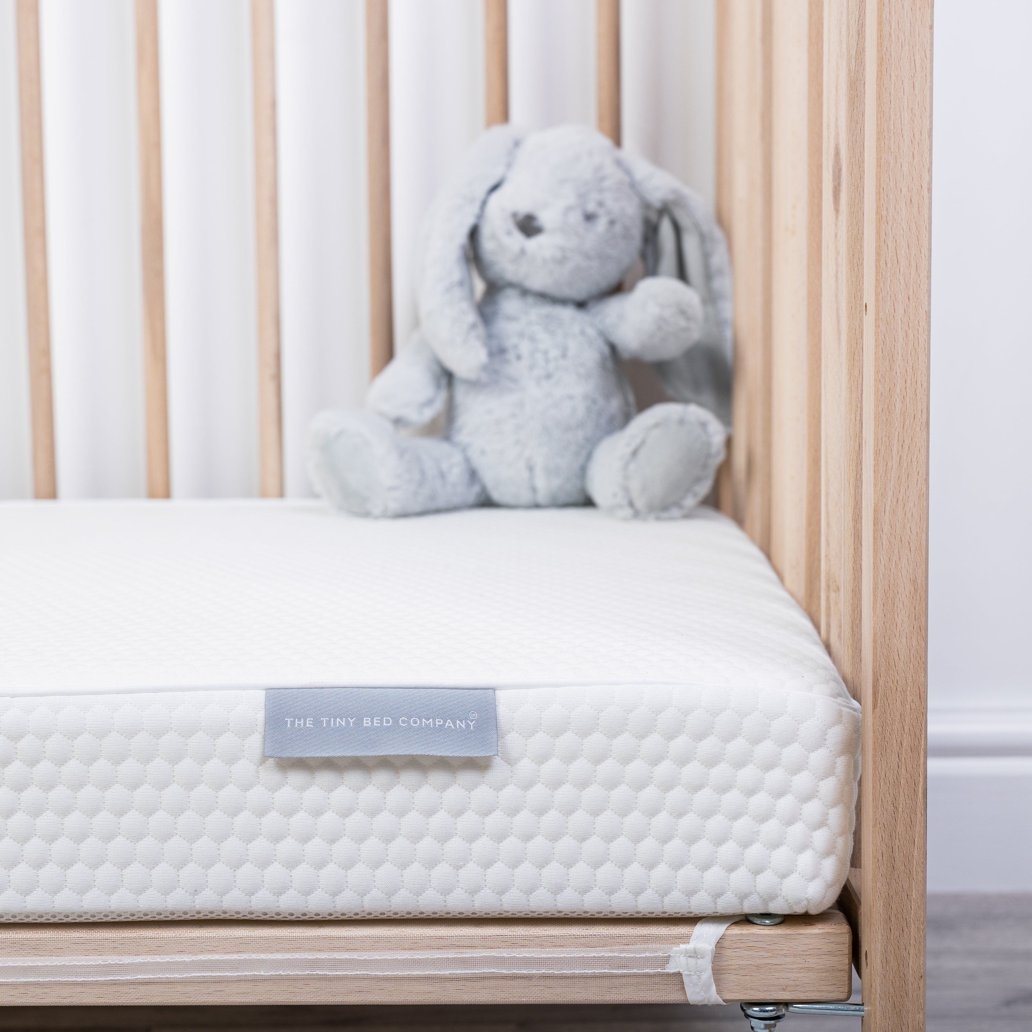 Tiny Dreamer Plus™ - Luxury Pocket Sprung Cot Mattress to fit SnüzKot (117cm x 68cm) - The Tiny Bed Company™