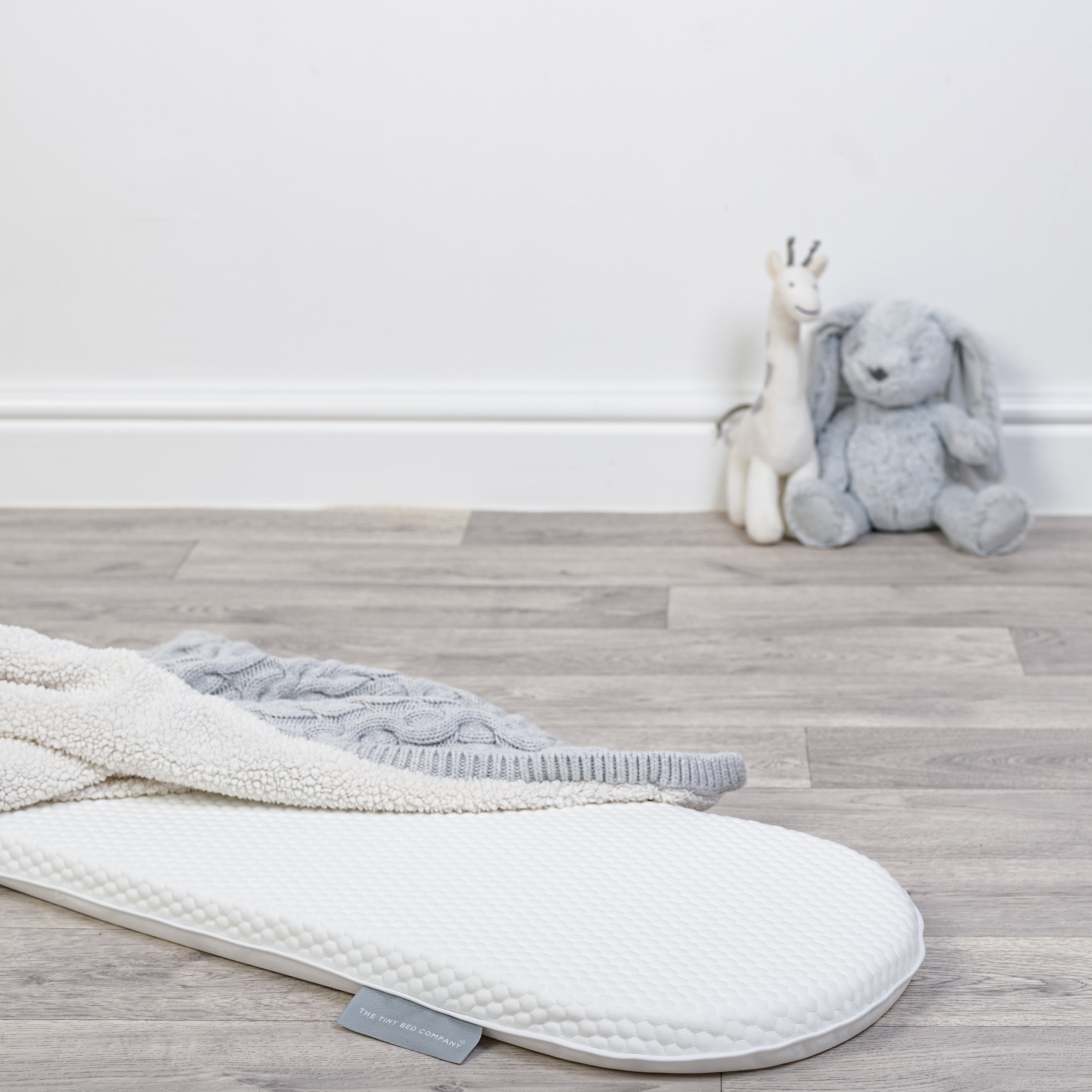 Tiny Dreamer Natural™ - Organic Coconut Coir & 100% Wool Carrycot Mattress To Fit ICANDY STRAWBERRY 2 (79 x 24 cm) - The Tiny Bed Company™